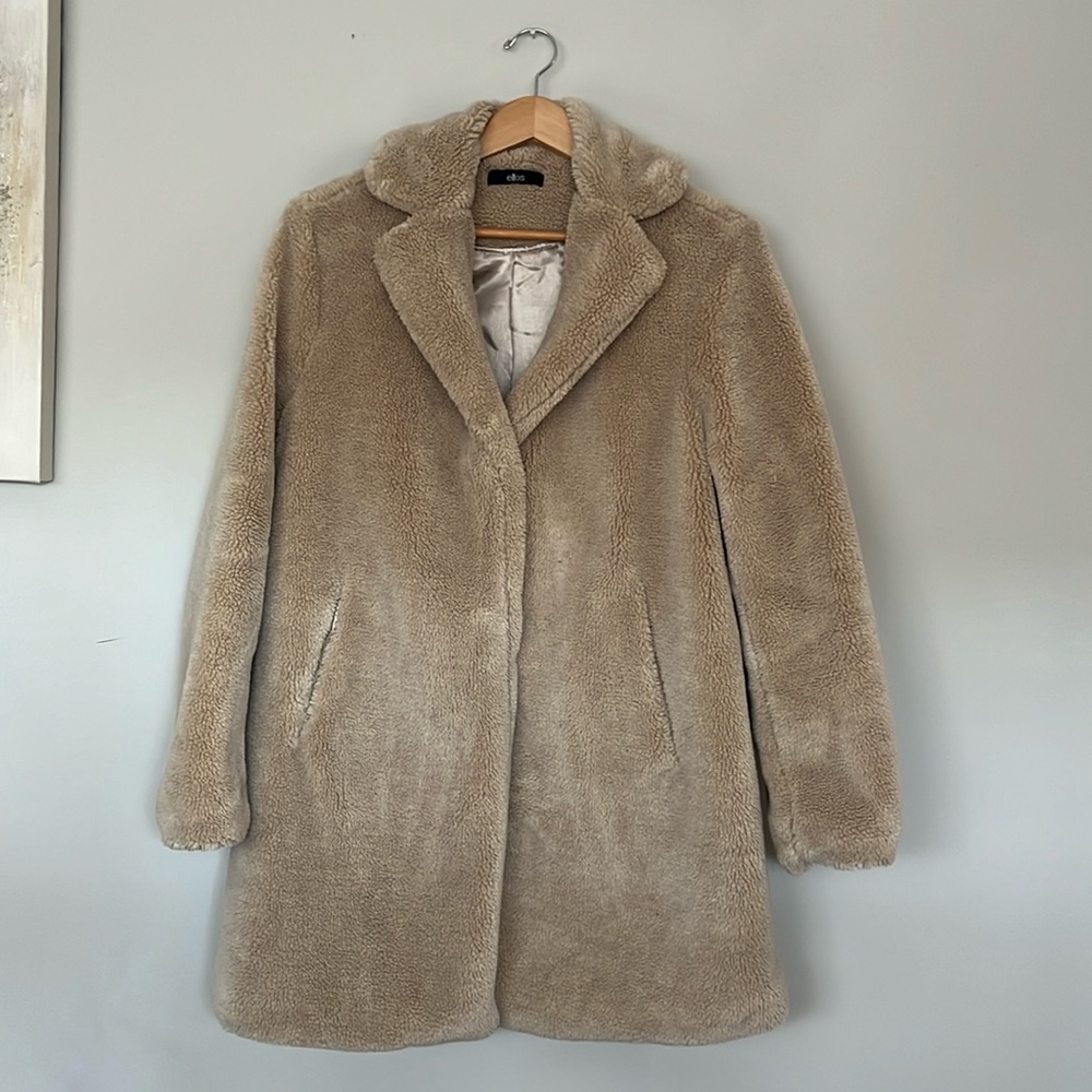 Faux Sherpa Coat